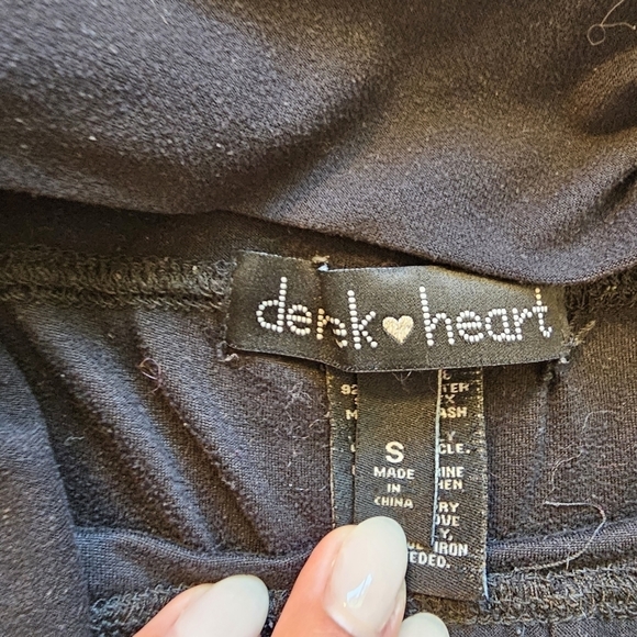 Black leggins with trendy lace-up-effect - Picture 4 of 5